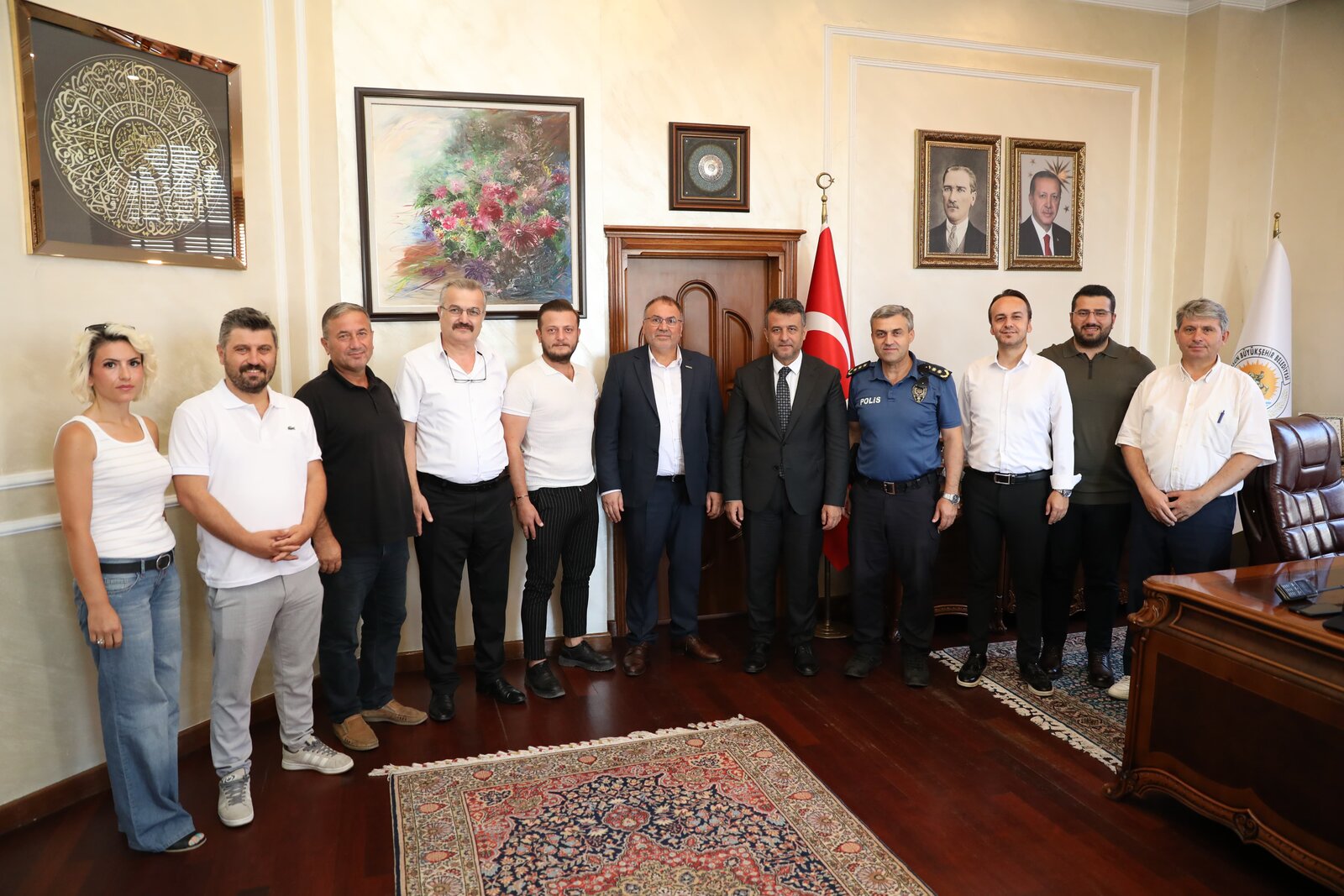 Samsun Termeliler Derneği’nden Başkan Doğan’a Ziyaret