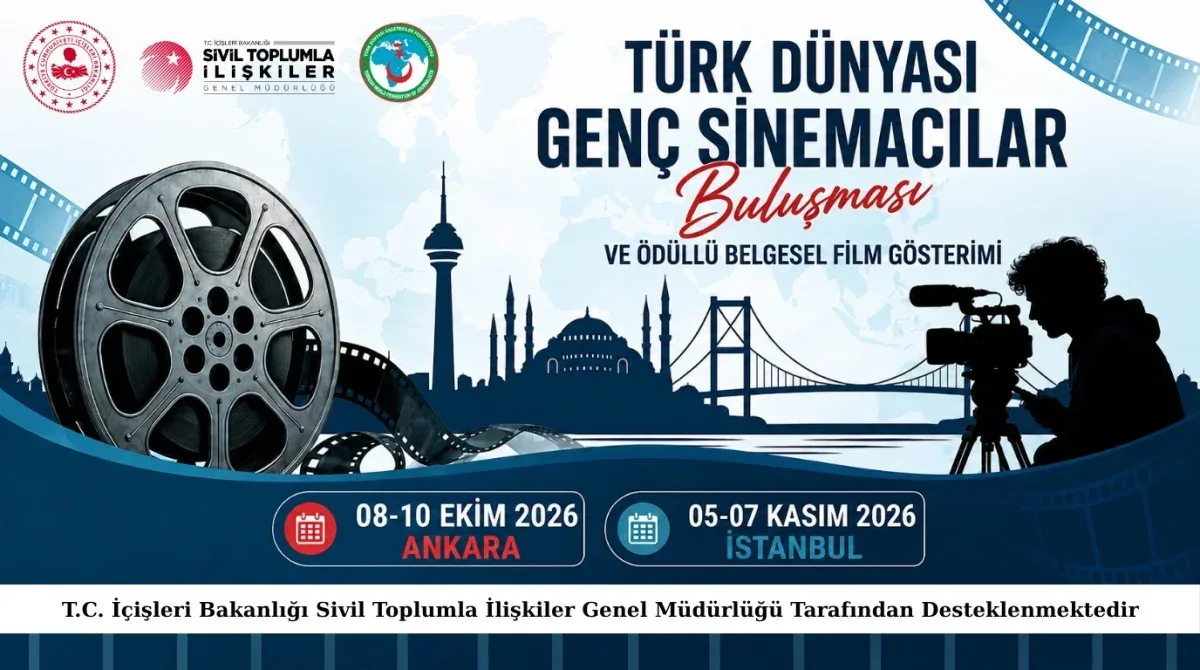 Türk Dünyası Genç Sinemacılar Buluşması Ankara ve İstanbul’da gerçekleştirilecek