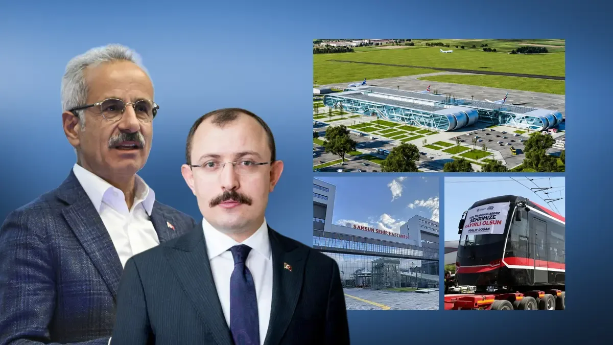 Samsun'da tarihi gün! İki dev projenin temeli atılıyor