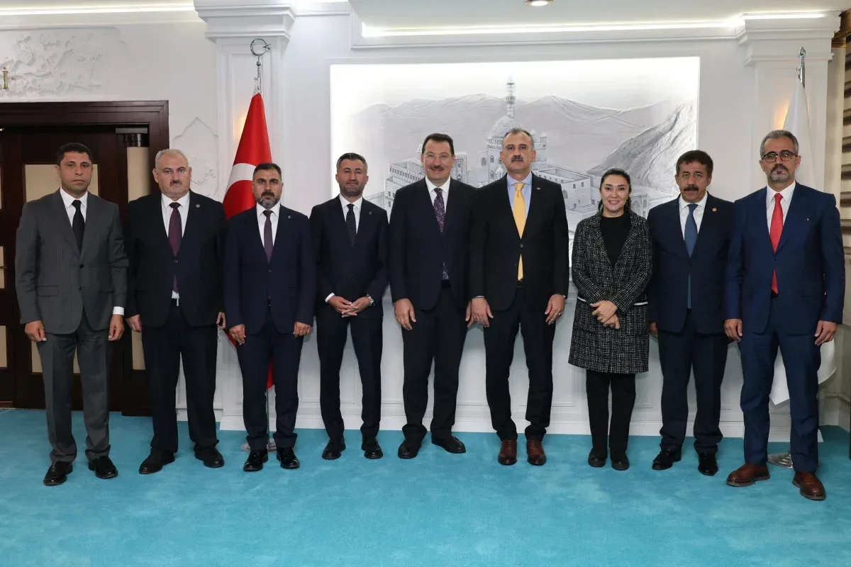 AK Parti Genel Başkan Yardımcısı Yavuz’dan Ağrı Valiliğine ziyaret