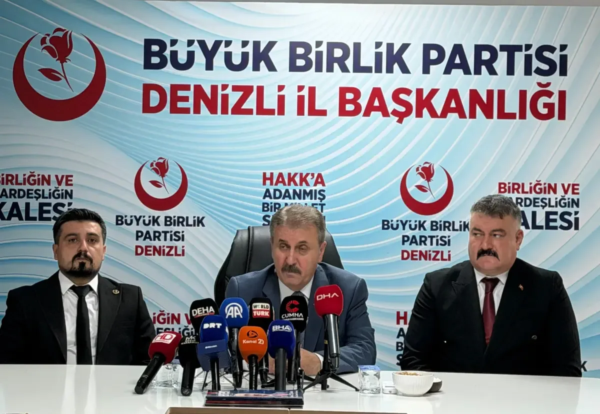 BBP Genel Başkanı Destici: Üreticiden ve çiftçiden ÖTV alınmamalı