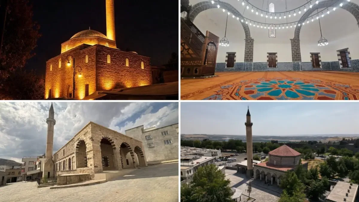 Diyarbakır ve Bingöl'de deprem sonrası restore edilen 6 cami yeniden açılıyor