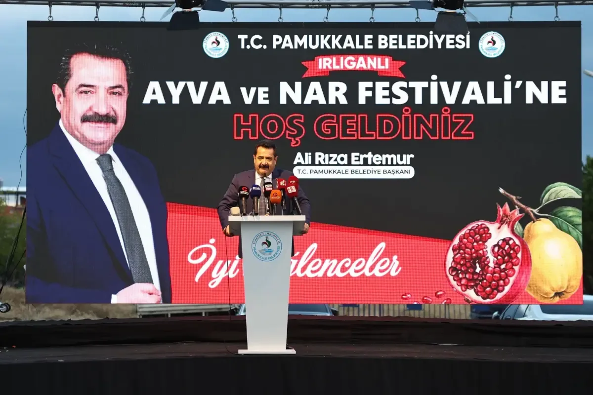 Pamukkale’de Ayva ve Nar Festivali başladı