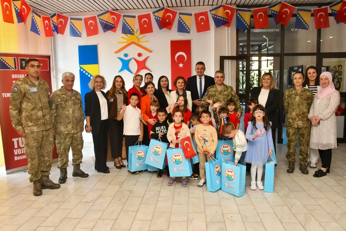 Türkiye'den Bosna Hersek'teki çocuklara destek