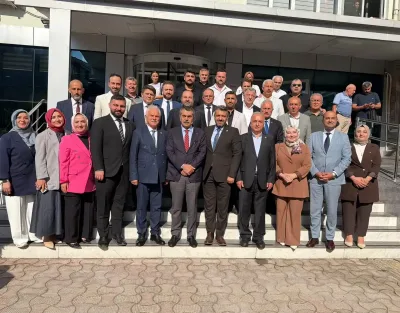 AK Parti Türkiye Yüzyılı Buluşmaları programı için Giresun'da