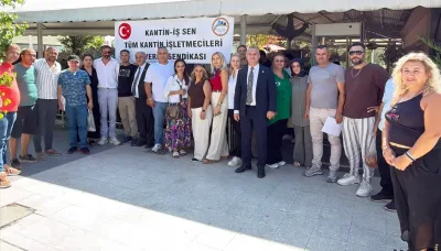 Kantin-İş Sen ailesi buluştu: “Birlikte olduğumuzda daha güçlüyüz”