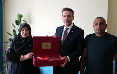 Çorum’da şehit ailelerine anlamlı ziyaret