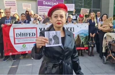 Ankara'da Dünya Hayvanları Koruma Günü basın açıklaması