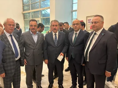 TİMBİR heyeti BBP Genel Başkanı Destici ile bir araya geldi